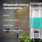 Дозатор для жидкого мыла LAIMA, НАЛИВНОЙ, 0,48 л, хром, ABS-пластик, 605053 (арт. 605053)