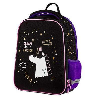 Ранец Berlingo Expert Mini "Dream Like A Unicorn" 36*27*14см, 2 отделения, 2 кармана, анатомическая спинка (арт. 379061)