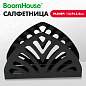 Салфетница 13х9х3,8 см, черная, металл, BOOMHOUSE (БУМХАУС) STYLE, 701123 (арт. 701123)
