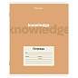 Тетрадь 24 л. BRAUBERG клетка, обложка картон, KNOWLEDGE, 107305 (арт. 107305)