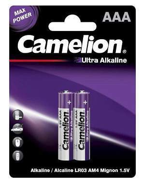 Элемент питания Camelion Ultra Alkaline LR03/286 BL2 (арт. 838512)