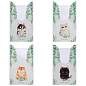 Набор подарочных пакетов 13.5*22 см, MESHU "Cute pets", 36шт. (арт. 383447)