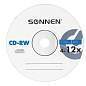Диски CD-RW SONNEN 700 Mb 4-12x Bulk (термоусадка без шпиля), КОМПЛЕКТ 50 шт., 512578 (арт. 512578)