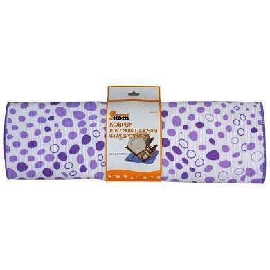 Коврик для сушки посуды 40*50см, микрофибра, MDM-01-XL, арт.310261, Рыжий Кот (арт. 417080)