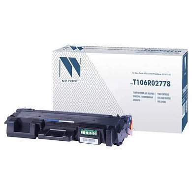 Картридж лазерный NV PRINT (NV-106R02778) для XEROX P3052/3260/WC3215/3225, ресурс 3000 страниц (арт. 363383)