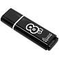 Память Smart Buy "Glossy" 8GB, USB 2.0 Flash Drive, черный (арт. 230826)