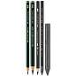 Набор карандашей ч/г Faber-Castell "Pitt Graphite", 5шт.+ластик+точилка, 2B/6B, заточен., блистер (арт. 285937)