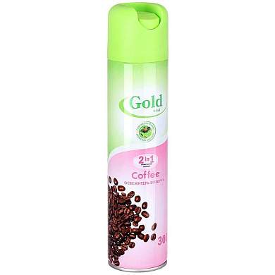 Освежитель воздуха GOLD WIND Coffee (Кофе) 300мл Сибиар (арт. 439943)