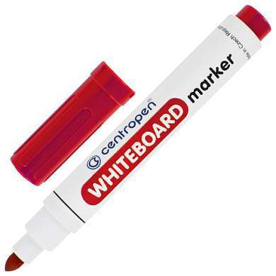 Маркер стираемый для белой доски КРАСНЫЙ, CENTROPEN "Dry-Wipe", 2,5 мм, 8559, 5 8559 0104 (арт. 151108)