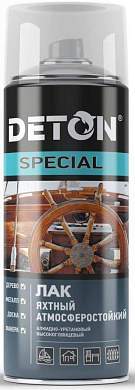 Лак аэрозоль 520мл яхтный универсал ШЕЛКОВИСТО-МАТОВЫЙ арт.DTN-A07305 Deton Special (арт. 717350)