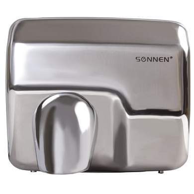 Сушилка для рук SONNEN HD-798S, 2300 Вт, нержавеющая сталь, антивандальная, серебристая, 604194 (арт. 604194)