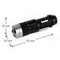 Фонарь CAMELION XP-E, ЯРКИЙ, ZOOM, 3 режима, питание 1хAA, LED5135 (арт. 238279)