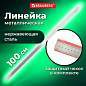 Линейка металлическая 100 см, BRAUBERG, европодвес, 210311 (арт. 210311)