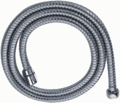 Haiba Шланг для душа 150 см, 1/2"(Рус)-1/2"(Имп), нерж.сталь, двойная оплетка, хром, HB49 (арт. 789521)
