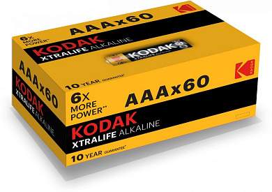 Элемент питания Kodak XTRALIFE LR03/286 (4S) (ОПТ.уп. 15 спаек по 4S) (кратно 60шт!!!) (арт. 680992)