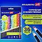 Карандаши художественные цветные BRAUBERG ART CLASSIC, 36 цветов, МЯГКИЙ грифель 3,3 мм, 181538 (арт. 181538)