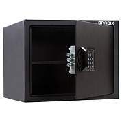Сейф мебельный BRABIX "SF-280EL", 280х350х300 мм, электронный замок, черный, 291149, S103BR212414 (арт. 291149)