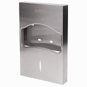 Диспенсер для покрытий на унитаз LAIMA PROFESSIONAL INOX, 1/4 сложения, нержавеющая сталь, матовый, 605704 (арт. 605704)