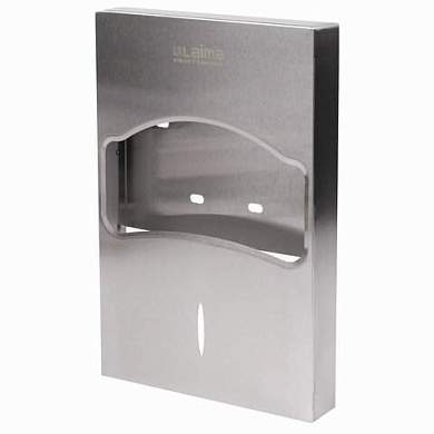 Диспенсер для покрытий на унитаз LAIMA PROFESSIONAL INOX, 1/4 сложения, нержавеющая сталь, матовый, 605704 (арт. 605704)