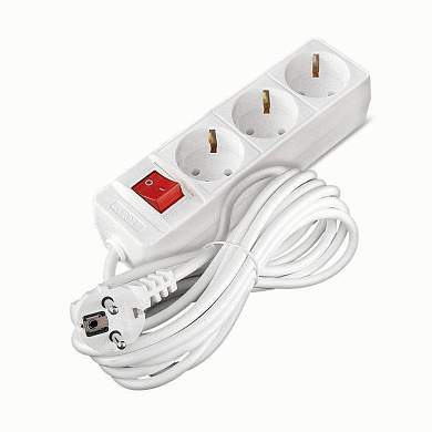 СОЮЗ сет. удл. ПВС 3х1 3 роз.  5 м 16А земля, выкл. 481S-8305 (арт. 416090)
