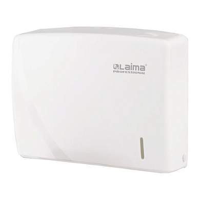 Диспенсер для полотенец LAIMA PROFESSIONAL ORIGINAL (Система H2), Z-сложения, белый, ABS-пластик, 605759 (арт. 605759)