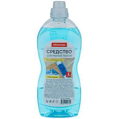 Средство для мытья полов и стен OfficeClean "Горный ручей", концентрат 1л (арт. 281358)