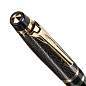 Ручка подарочная шариковая BRAUBERG Sonata, СИНЯЯ, корпус золотистый с черным, линия письма 0,5 мм, 143483 (арт. 143483)