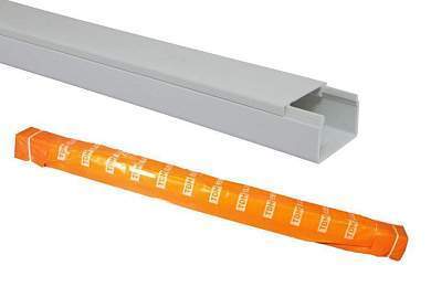 TDM кабель-канал 20х10 белый 2м (в уп. 100м, цена за 1м) (100!) SQ0402-0003 (арт. 330856)