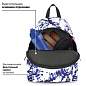 Рюкзак BRAUBERG СИТИ-ФОРМАТ универсальный, "Tie-dye", бело-синий, 41х32х14 см, 270792 (арт. 270792)