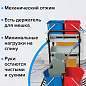 Тележка уборочная BRABIX, ведра 2х20 л, 2х11 л, механический отжим, держатель для мешка, мешок, 2 поддона, 601501 (арт. 601501)