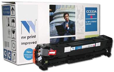Картридж совм. NV Print CC533A/Canon 718 пурпурный для HP CLJ CP2025/CM2320 CANON MF-8330 (3500стр.) (арт. 162254)