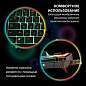 Клавиатура проводная SONNEN Q9M, USB, 104 клавиши + 10 мультимедийных, RGB, черная, 513511 (арт. 513511)