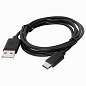 Кабель USB 2.0-Type-C, 1 м, SONNEN, медь, для передачи данных и зарядки, черный, 513117 (арт. 513117)