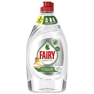 Средство для мытья посуды 450 мл FAIRY (Фейри) Pure & Clean, 80841039 (арт. 605886)