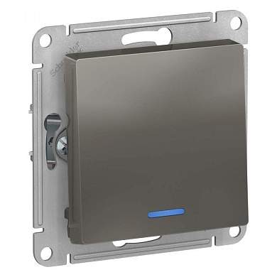 Schneider AtlasDesign мех. выкл. СУ 1 кл. сталь (пласт. осн., инд.) ATN000913 (арт. 662690)