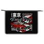 Папка для тетрадей 1 отделение, ArtSpace "Tokyo Racing", А4, пластик, на молнии (арт. 380271)