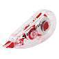 Корректирующая лента BRAUBERG RED POWER, 5 мм х 6 м, корпус прозрачный, механизм перемотки, европодвес, 220641 (арт. 220641)