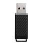 Флеш-диск 8 GB, SMARTBUY Quartz, USB 2.0, черный, SB8GBQZ-K (арт. 512766)