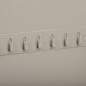 Шкафчик (Ключница) на 140 ключей BRAUBERG, 370х280х80 мм, с замком, +140 брелоков, серый, 290340 (арт. 290340)
