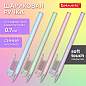 Ручка шариковая BRAUBERG "SOFT PASTEL", СИНЯЯ, корпус ассорти, узел 0,7 мм, линия 0,35 мм, 144397 (арт. 144397)