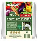 NEOSPAN ECO Укрывное полотно-40 (3,2*6м) белый (спанбонд) плотность 40 г/кв.м,4673736383431 (арт. 843425)