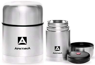 Термос Арктика 301-500, широк. горло, 0,5л, суповой, нерж. сталь