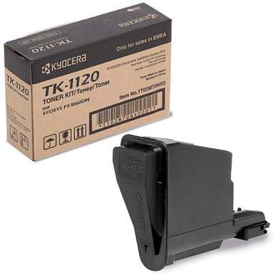 Тонер-картридж KYOCERA (TK-1120) FS1060DN/1025MFP/1125MFP, оригинальный, ресурс 3000 стр., 1T02M70NX1 (арт. 320492)