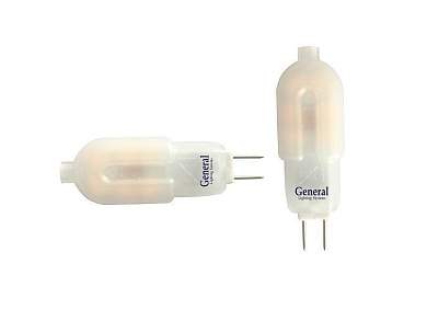 General G4 12V 3W 4500K 4K 38X12 Пластик, Матовый Bl5 (Цена За 1Шт.) 652900 (арт. 613756)