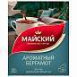 Чай МАЙСКИЙ "Ароматный бергамот" черный цейлонский байховый, 100 пакетиков по 1,5 г, 102627 (арт. 624179)