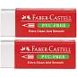 Набор ластиков Faber-Castell "PVC-Free" 2шт., прямоугольный, картон. футляр, в пленке, 63*22*11мм, блистер (арт. 286691)