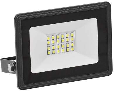 IEK прожектор светодиодн. СДО 06-30 30W(2700lm) 6500K 6K 162х141х30мм черный IP65 LPDO601-30-65-K02 (арт. 645900)
