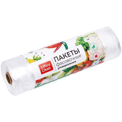 Пакеты фасовочные OfficeClean, ПНД, 30*40см, 12мкм, рулон на втулке, 500шт. (арт. 317618)