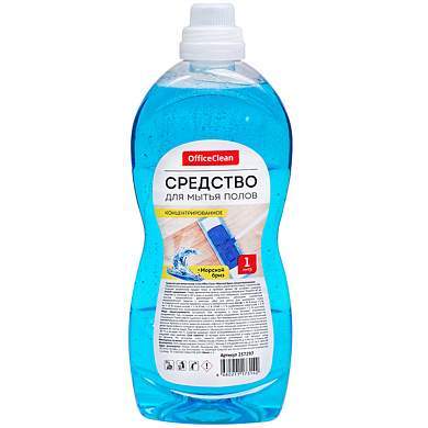 Средство для мытья полов OfficeClean "Морской бриз", концентрат, 1л (арт. 257297)