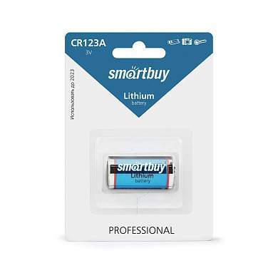 Элемент питания Smartbuy CR123A/1B (12/144) (SBBL-123A-1B) (арт. 695290)